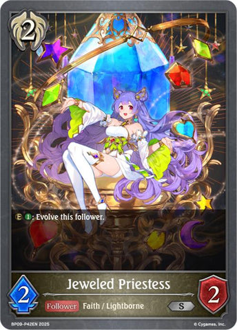 Jeweled Priestess - P42EN (Foil) (BP09-P42EN) [Duet of Dawn and Dusk]
