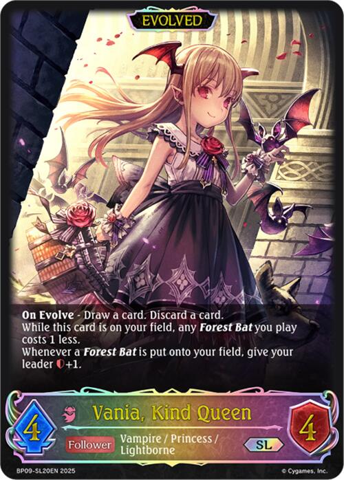 Vania, Kind Queen // Vania, Blood Queen - (SL) (BP09-SL20EN) [Duet of Dawn and Dusk]