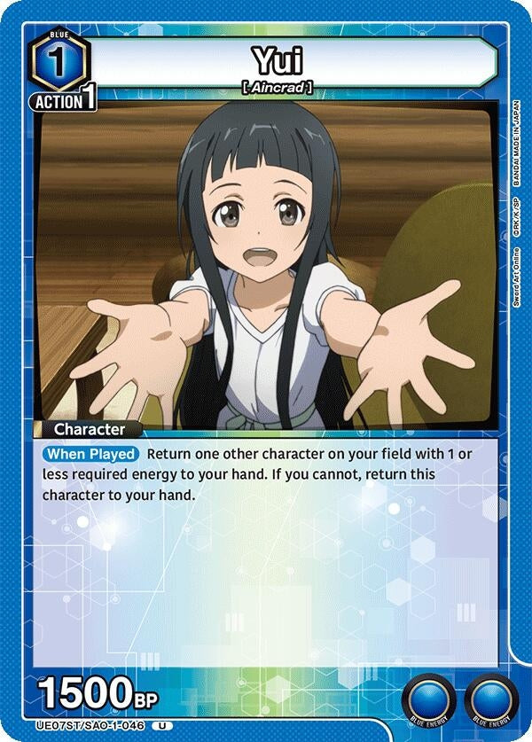 Image for Yui (UE07ST) (UE07ST/SAO-1-046) - Union Arena