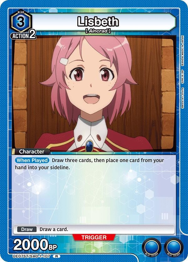 Image for Lisbeth (107) (UE07ST) (UE07ST/SAO-1-107) - Union Arena