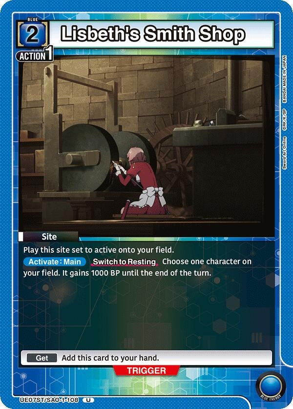 Image for Lisbeth's Smith Shop (UE07ST) (UE07ST/SAO-1-108) - Union Arena