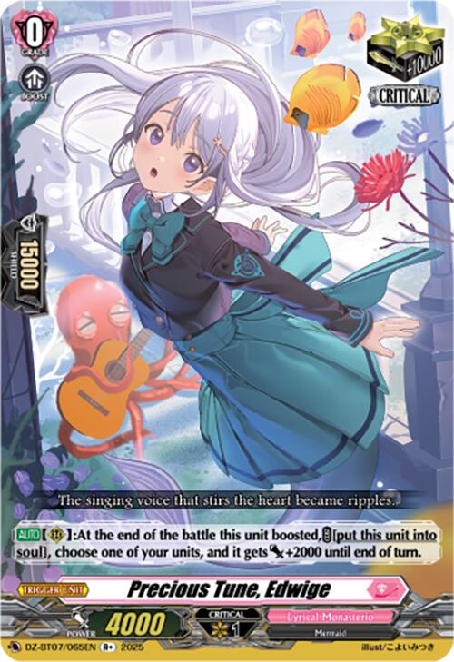 Precious Tune, Edwige (DZ-BT07/065EN) [Moon Fangs & Cerulean Blaze]