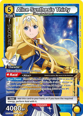 Image for Alice Synthesis Thirty (013) (UE07BT/SAO-1-013) - Union Arena