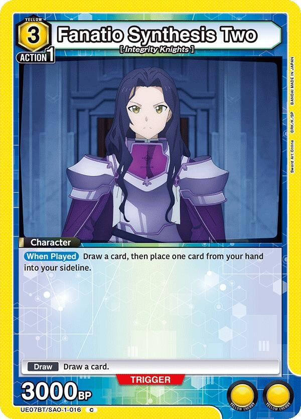 Image for Fanatio Synthesis Two (UE07BT/SAO-1-016) - Union Arena