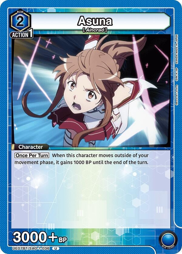 Image for Asuna (036) (UE07BT) (UE07BT/SAO-1-036) - Union Arena