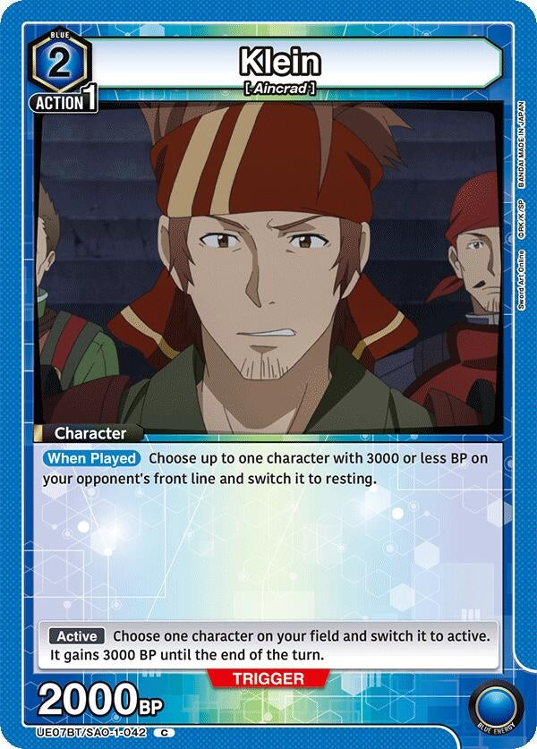 Image for Klein (042) (UE07BT/SAO-1-042) - Union Arena