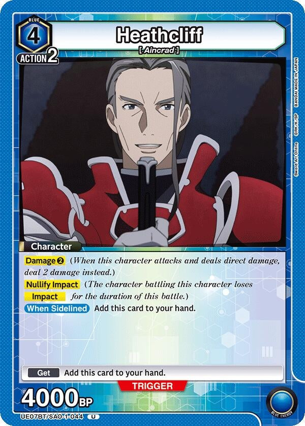 Image for Heathcliff (UE07BT/SAO-1-044) - Union Arena