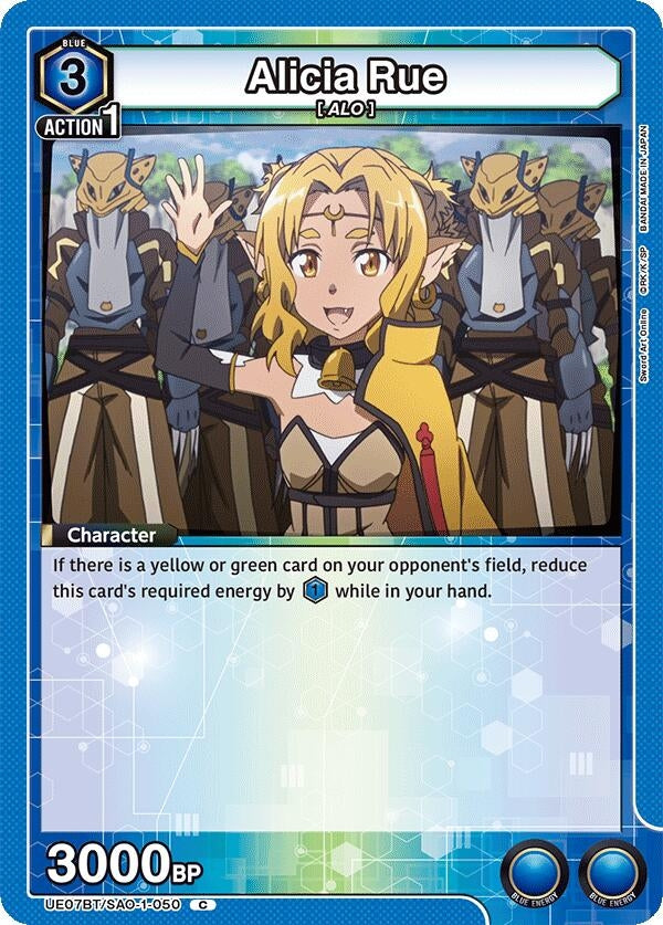Image for Alicia Rue (UE07BT/SAO-1-050) - Union Arena