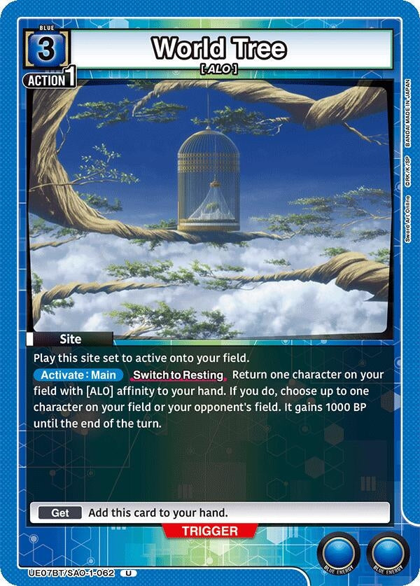 Image for World Tree (UE07BT/SAO-1-062) - Union Arena
