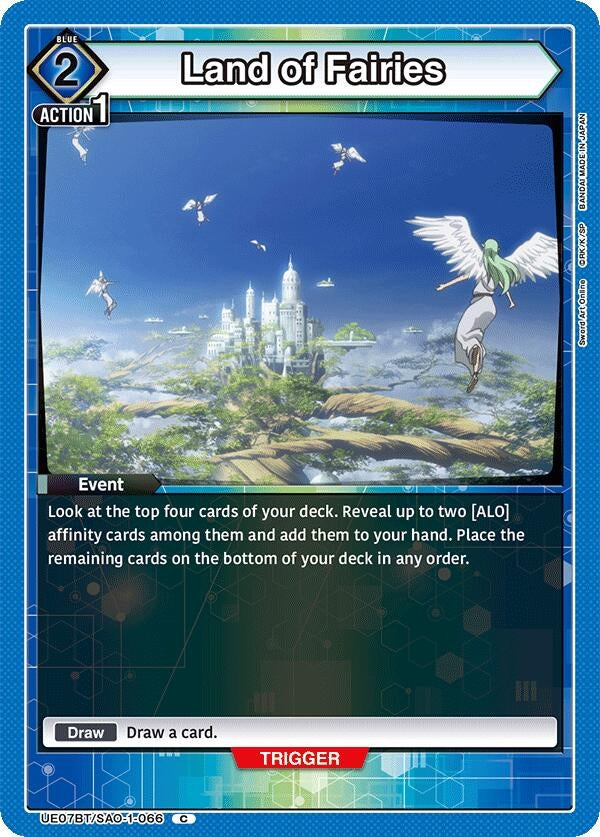 Image for Land of Fairies (UE07BT) (UE07BT/SAO-1-066) - Union Arena