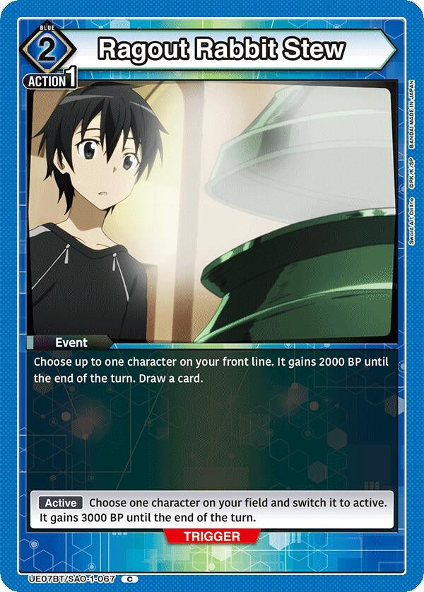 Image for Ragout Rabbit Stew (UE07BT) (UE07BT/SAO-1-067) - Union Arena