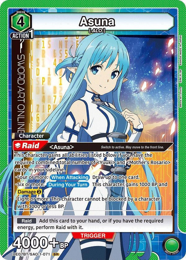 Image for Asuna (071) (UE07BT/SAO-1-071) - Union Arena