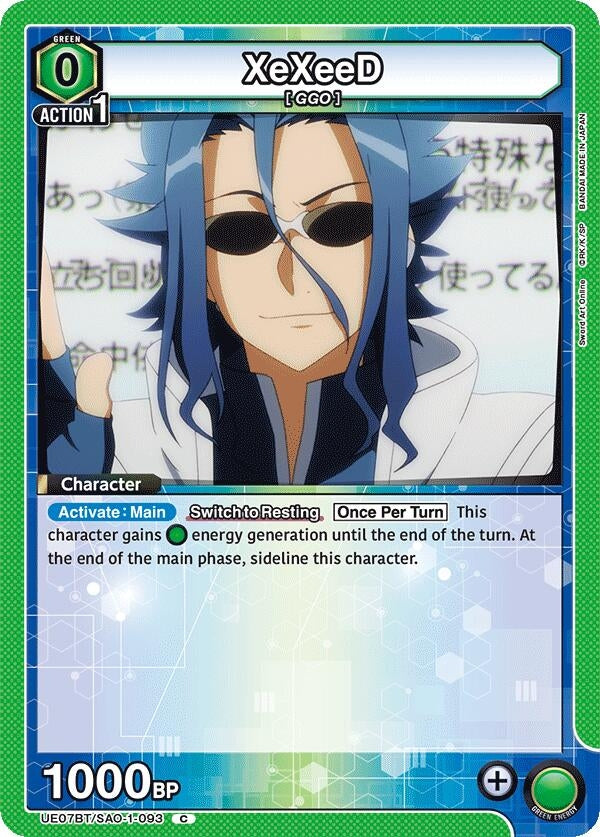 Image for XeXeeD (UE07BT/SAO-1-093) - Union Arena