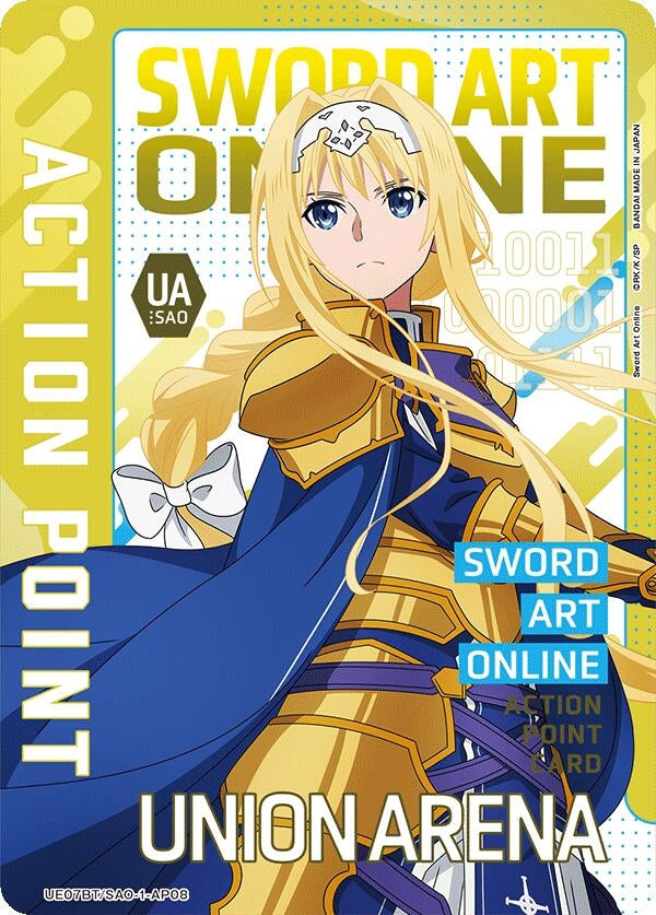 Image for Action Point Card (AP08) (UE07BT/SAO-1-AP08) - Union Arena