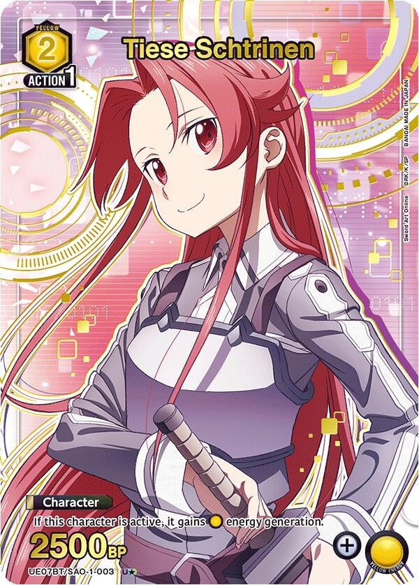 Image for Tiese Schtrinen (U*) (UE07BT/SAO-1-003) - Union Arena