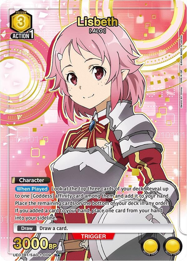 Image for Lisbeth (009) (R*) (UE07BT/SAO-1-009) - Union Arena