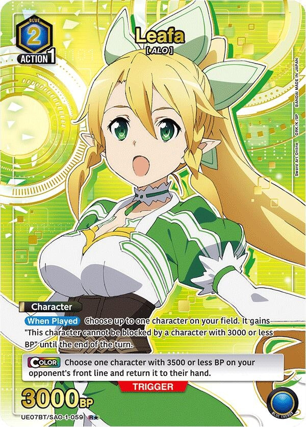 Image for Leafa (059) (R*) (UE07BT/SAO-1-059) - Union Arena