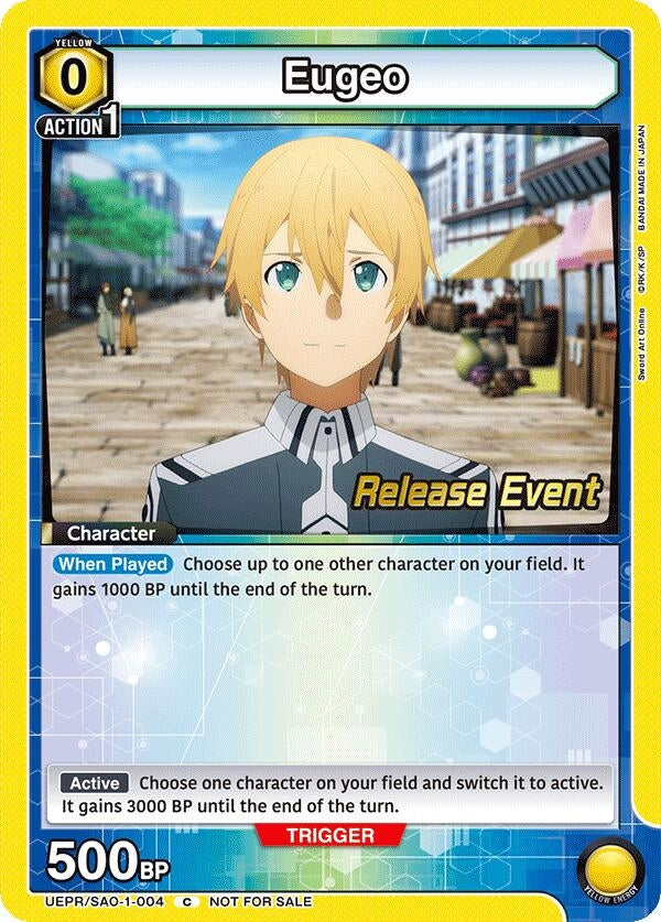 Image for Eugeo (004) (UE07BT_RE) (UEPR/SAO-1-004) - Union Arena