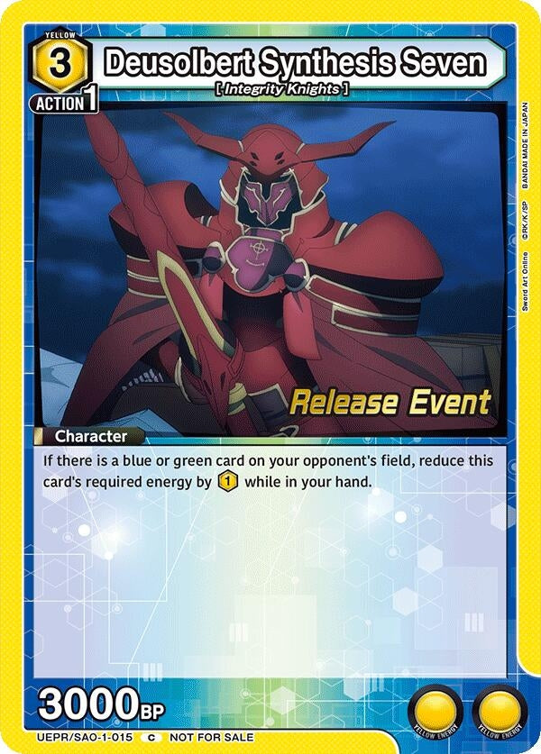 Image for Deusolbert Synthesis Seven (UE07BT_RE) (UEPR/SAO-1-015) - Union Arena