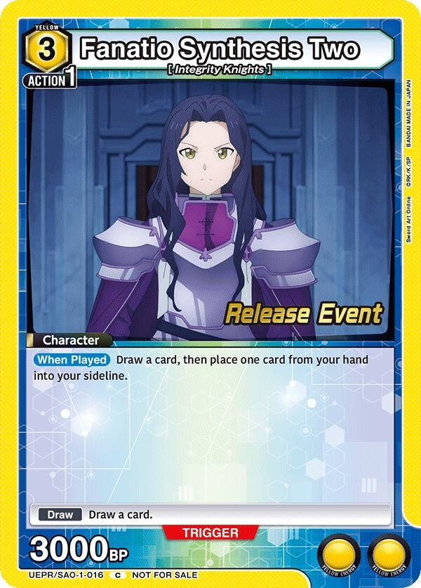 Image for Fanatio Synthesis Two (UE07BT_RE) (UEPR/SAO-1-016) - Union Arena