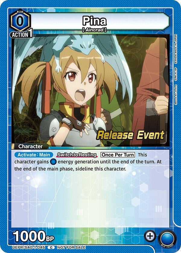 Image for Pina (UE07BT_RE) (UEPR/SAO-1-045) - Union Arena