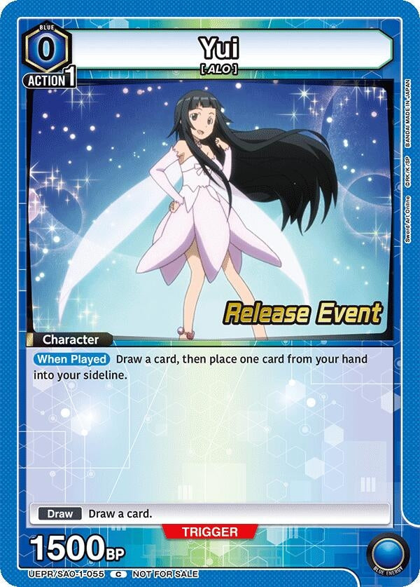 Image for Yui (055) (UE07BT_RE) (UEPR/SAO-1-055) - Union Arena