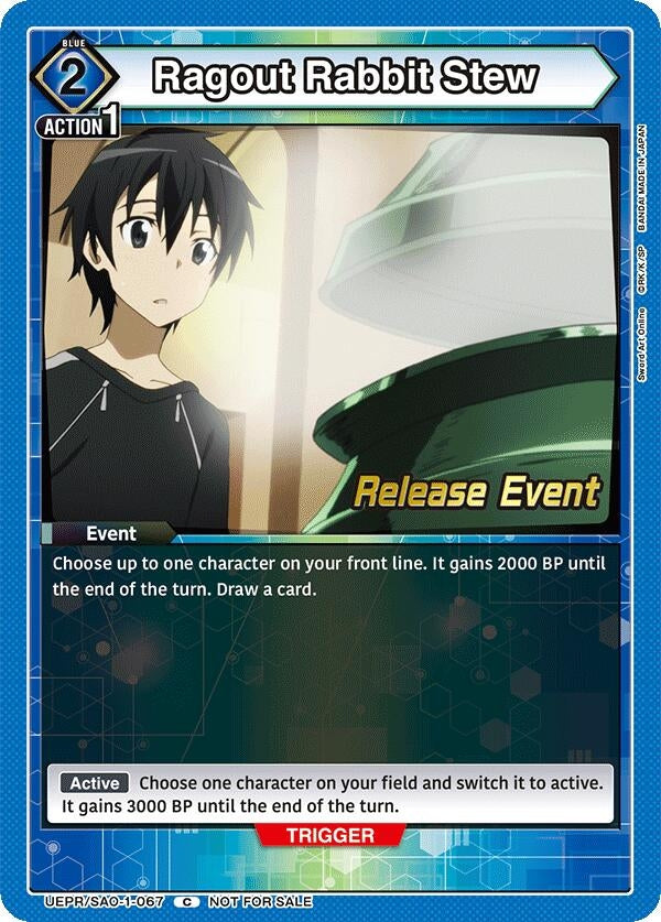 Image for Ragout Rabbit Stew (UE07BT_RE) (UEPR/SAO-1-067) - Union Arena