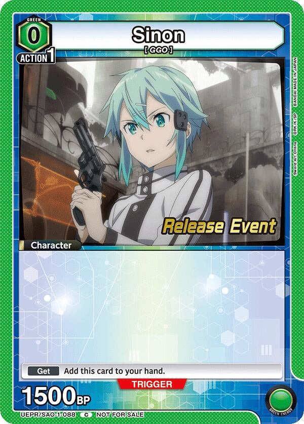Image for Sinon (088) (UE07BT_RE) (UEPR/SAO-1-088) - Union Arena