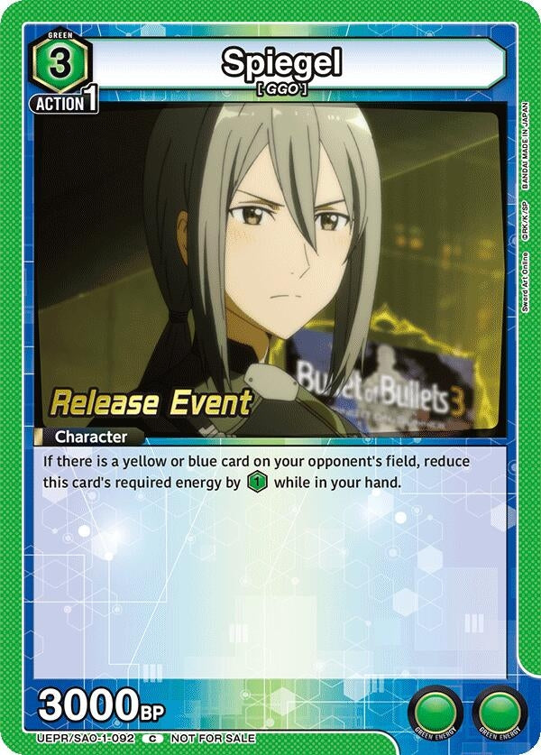 Image for Spiegel (UE07BT_RE) (UEPR/SAO-1-092) - Union Arena