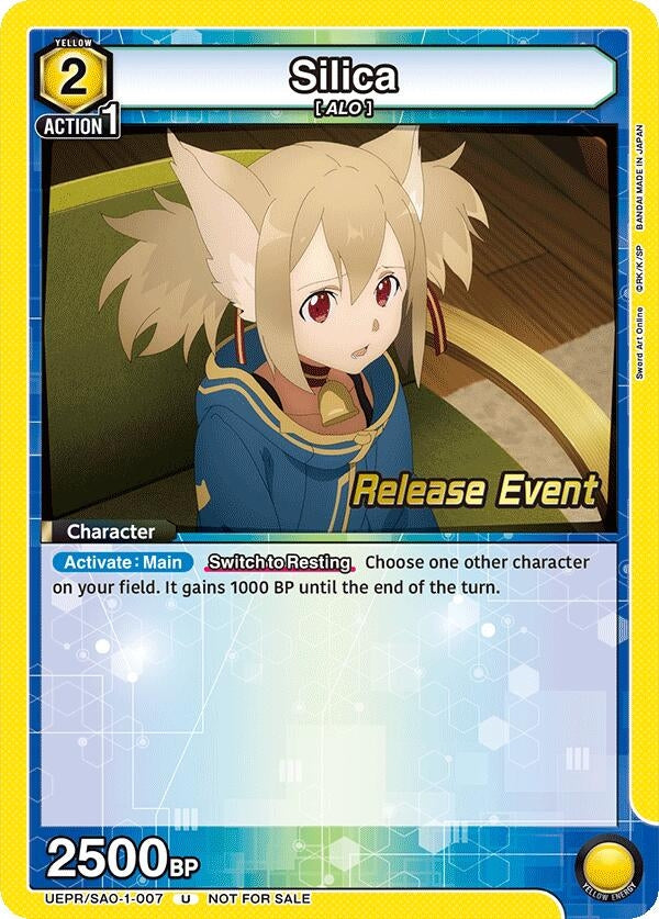 Image for Silica (007) (UE07BT_RE) (UEPR/SAO-1-007) - Union Arena