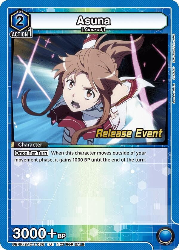 Image for Asuna (036) (UE07BT_RE) (UEPR/SAO-1-036) - Union Arena