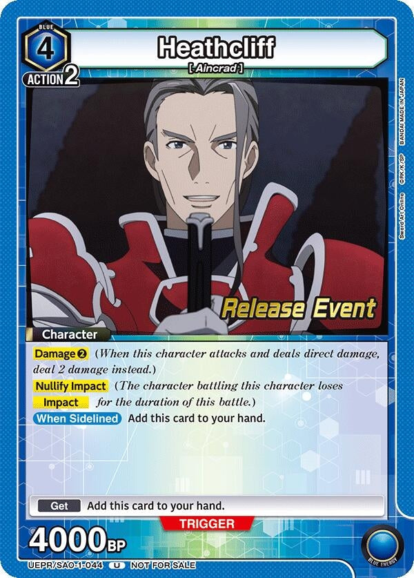 Image for Heathcliff (UE07BT_RE) (UEPR/SAO-1-044) - Union Arena