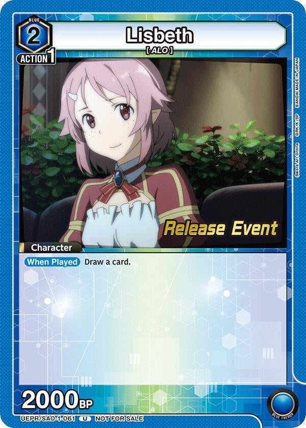 Image for Lisbeth (061) (UE07BT_RE) (UEPR/SAO-1-061) - Union Arena
