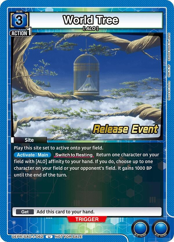 Image for World Tree (UE07BT_RE) (UEPR/SAO-1-062) - Union Arena