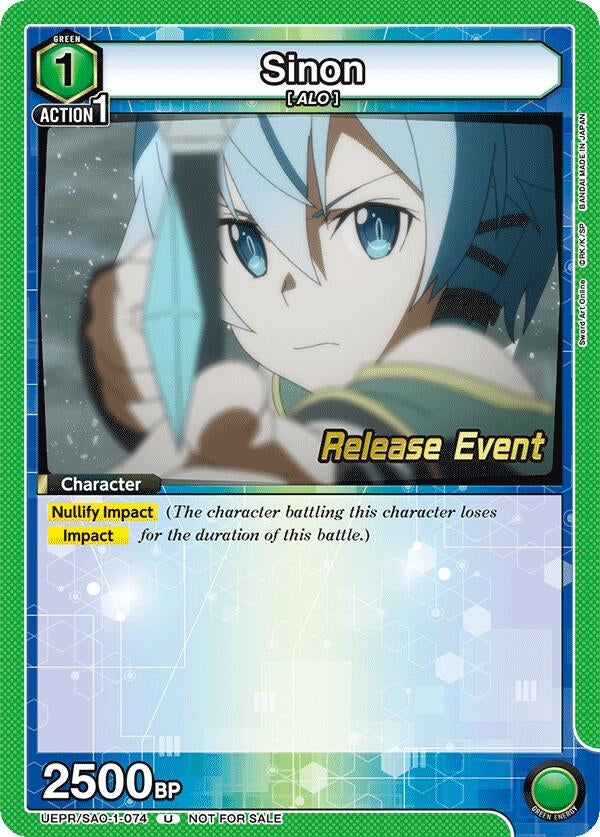 Image for Sinon (074) (UE07BT_RE) (UEPR/SAO-1-074) - Union Arena