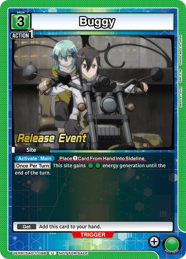 Image for Buggy (UE07BT_RE) (UEPR/SAO-1-096) - Union Arena