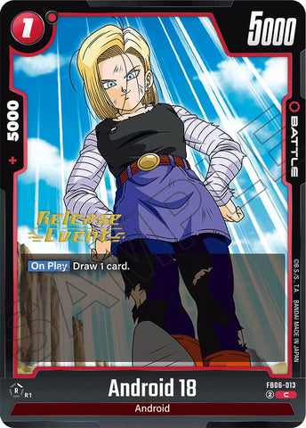 Android 18 (FB06-013) [Rivals Clash Release Event Cards]