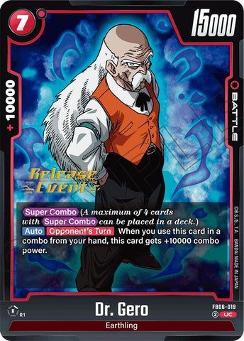Dr. Gero [Rivals Clash Release Event Cards]