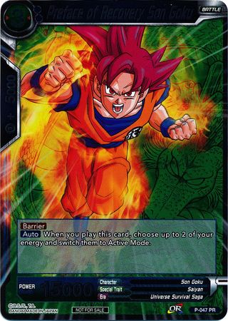 Preface of Recovery Son Goku (Event Pack 2 - 2018) (P-047_PR) [Promotion Cards]