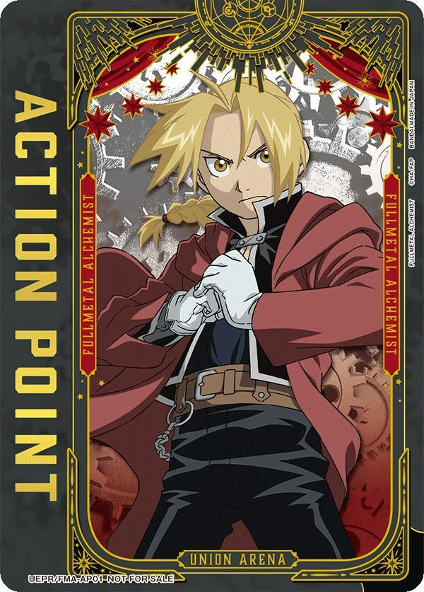 Image for Action Point Card (AP01) (FULLMETAL ALCHEMIST) (UEPR) (UEPR/FMA-AP01) - Union Arena