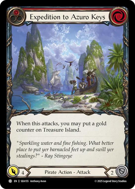 Expedition to Azuro Keys [SEA155] (High Seas)