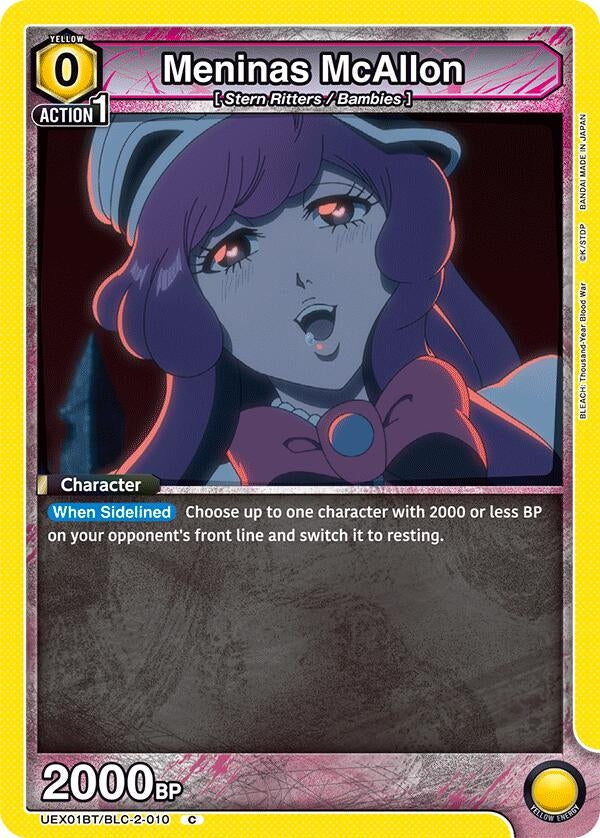 Image for Meninas McAllon (UEX01BT) (UEX01BT/BLC-2-010) - Union Arena