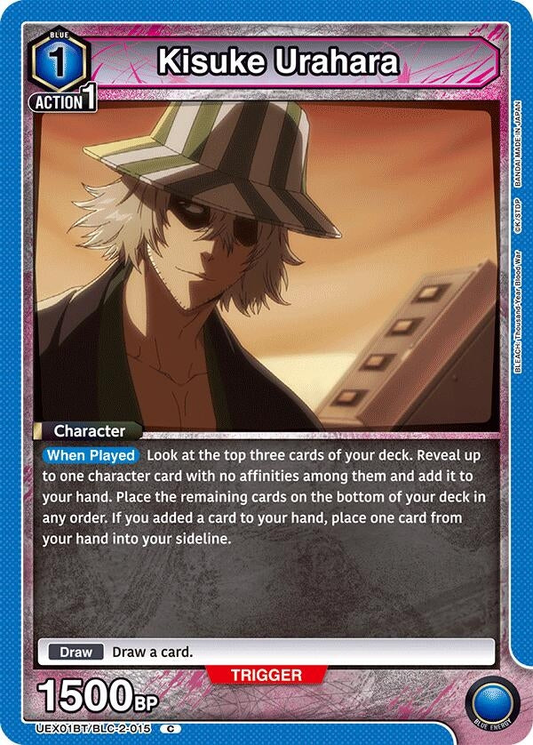 Image for Kisuke Urahara (015) (UEX01BT/BLC-2-015) - Union Arena