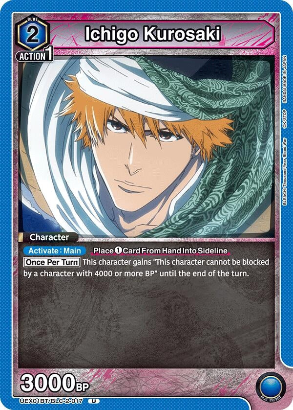 Image for Ichigo Kurosaki (017) (UEX01BT/BLC-2-017) - Union Arena
