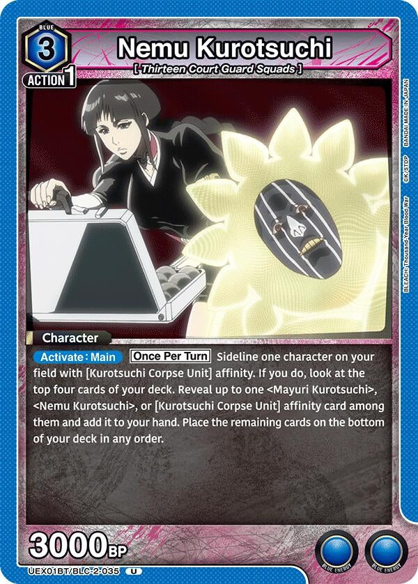 Image for Nemu Kurotsuchi (UEX01BT/BLC-2-035) - Union Arena