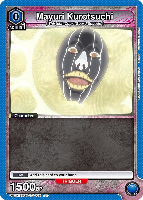 Image for Mayuri Kurotsuchi (036) (UEX01BT/BLC-2-036) - Union Arena