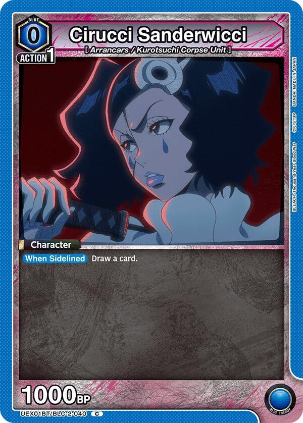 Image for Cirucci Sanderwicci (UEX01BT/BLC-2-040) - Union Arena