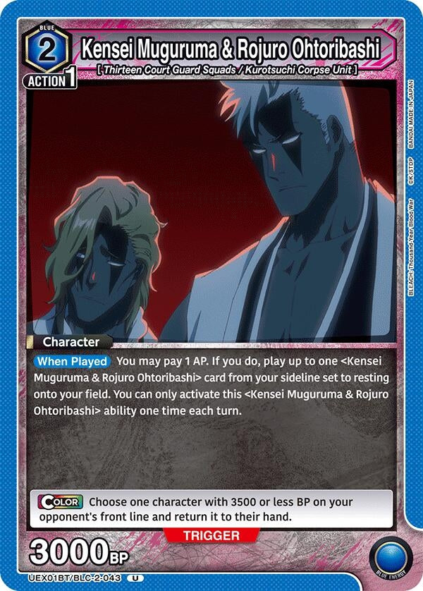Image for Kensei Muguruma & Rojuro Ohtoribashi (UEX01BT/BLC-2-043) - Union Arena