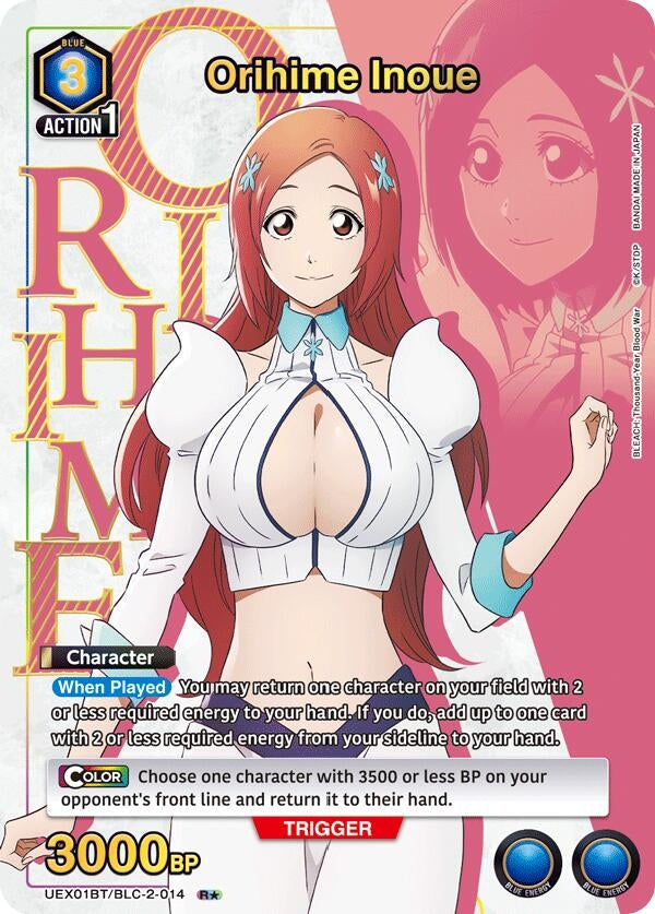 Image for Orihime Inoue (014) (R*) (UEX01BT/BLC-2-014) - Union Arena