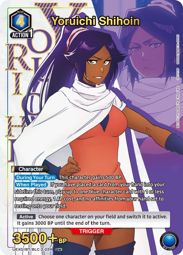 Image for Yoruichi Shihoin (U*) (UEX01BT/BLC-2-024) - Union Arena